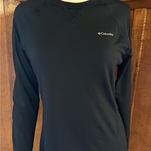 Columbia Black Vented Long Sleeve Shirt